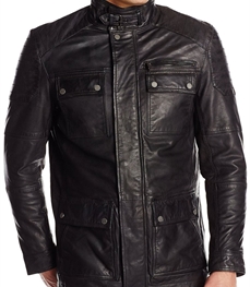 市场上装-皮衣-时尚商务皮衣