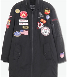 市场上装-中长外套-休闲男装中长外套