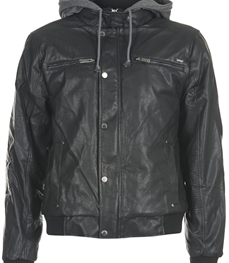 市场上装-皮衣-时尚男装皮衣
