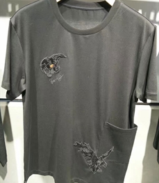 市场上装-T恤-时尚男装t恤