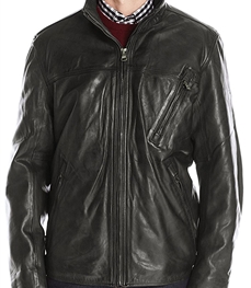 市场上装-皮衣-时尚商务皮衣