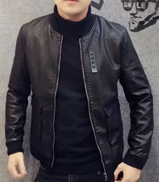 市场上装-皮衣-休闲男装皮衣