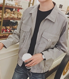 市场上装-夹克-时尚男装夹克