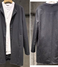 市场上装-中长外套-时尚男装中长外套
