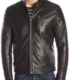 市场上装-皮衣-时尚商务皮衣