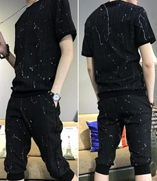 市场上装-套装-休闲男装套装