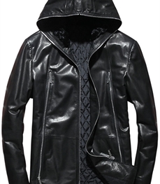 市场上装-皮衣-时尚男装皮衣