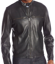 市场上装-皮衣-时尚商务皮衣