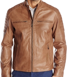 市场上装-皮衣-时尚商务皮衣