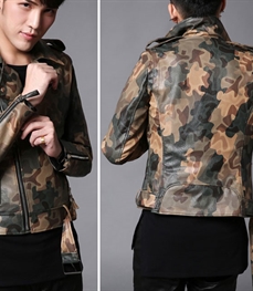 市场上装-皮衣-休闲男装皮衣