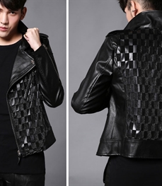 市场上装-皮衣-休闲男装皮衣