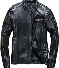 市场上装-皮衣-时尚男装皮衣