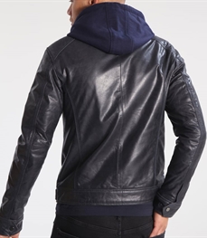 市场上装-皮衣-休闲男装皮衣