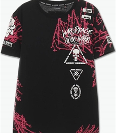 市场上装-T恤-休闲男装t恤