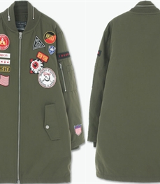 市场上装-中长外套-休闲男装中长外套