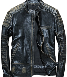 市场上装-皮衣-时尚男装皮衣