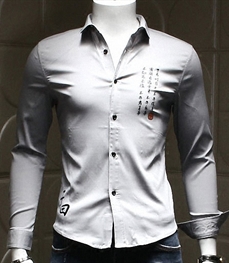 市场上装-衬衫-时尚男装衬衫