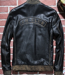 市场上装-皮衣-时尚男装皮衣