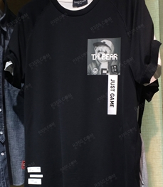 市场上装-T恤-（实拍）休闲男装t恤