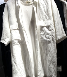 市场上装-衬衫-（实拍）休闲男装衬衫