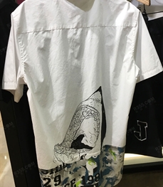 市场上装-衬衫-（实拍）休闲男装衬衫