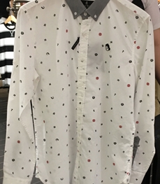 市场上装-衬衫-（实拍）休闲男装衬衫