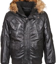 市场上装-皮衣-时尚男装皮衣