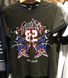 市场上装-T恤-（实拍）休闲男装t恤