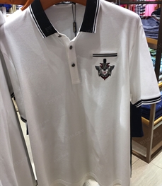 市场上装-T恤-（实拍）时尚商务t恤