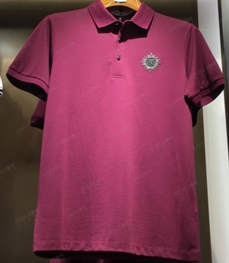 市场上装-T恤-（实拍）时尚商务t恤