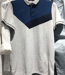 市场上装-T恤-（实拍）时尚商务t恤