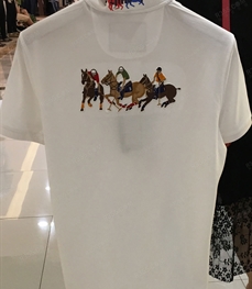 市场上装-T恤-（实拍）时尚商务t恤