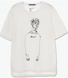 市场上装-T恤-休闲男装t恤