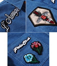 市场上装-衬衫-休闲男装衬衫