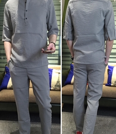 市场上装-套装-休闲男装套装