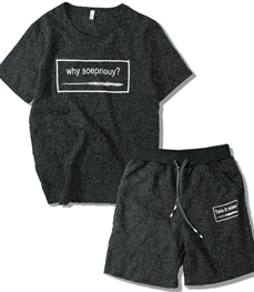 市场上装-套装-休闲男装套装