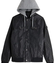 市场上装-皮衣-时尚男装皮衣