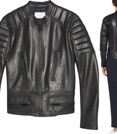市场上装-皮衣-时尚男装皮衣
