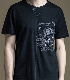 市场上装-T恤-时尚男装t恤