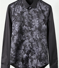 市场上装-衬衫-时尚男装衬衫