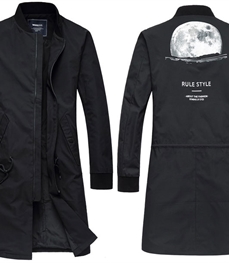 市场上装-中长外套-时尚男装中长外套