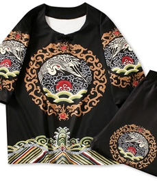 市场上装-套装-休闲男装套装