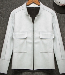 市场上装-皮衣-休闲男装皮衣