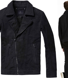 市场上装-皮衣-时尚男装皮衣