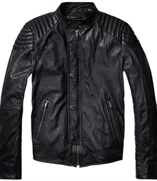 市场上装-皮衣-时尚男装皮衣