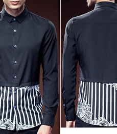 市场上装-衬衫-时尚男装衬衫