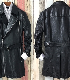 市场上装-皮衣-时尚男装皮衣