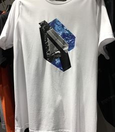 市场上装-T恤-（实拍）休闲男装t恤