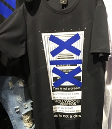 市场上装-T恤-（实拍）休闲男装t恤