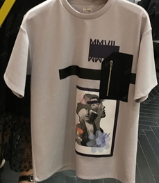 市场上装-T恤-（实拍）休闲男装t恤